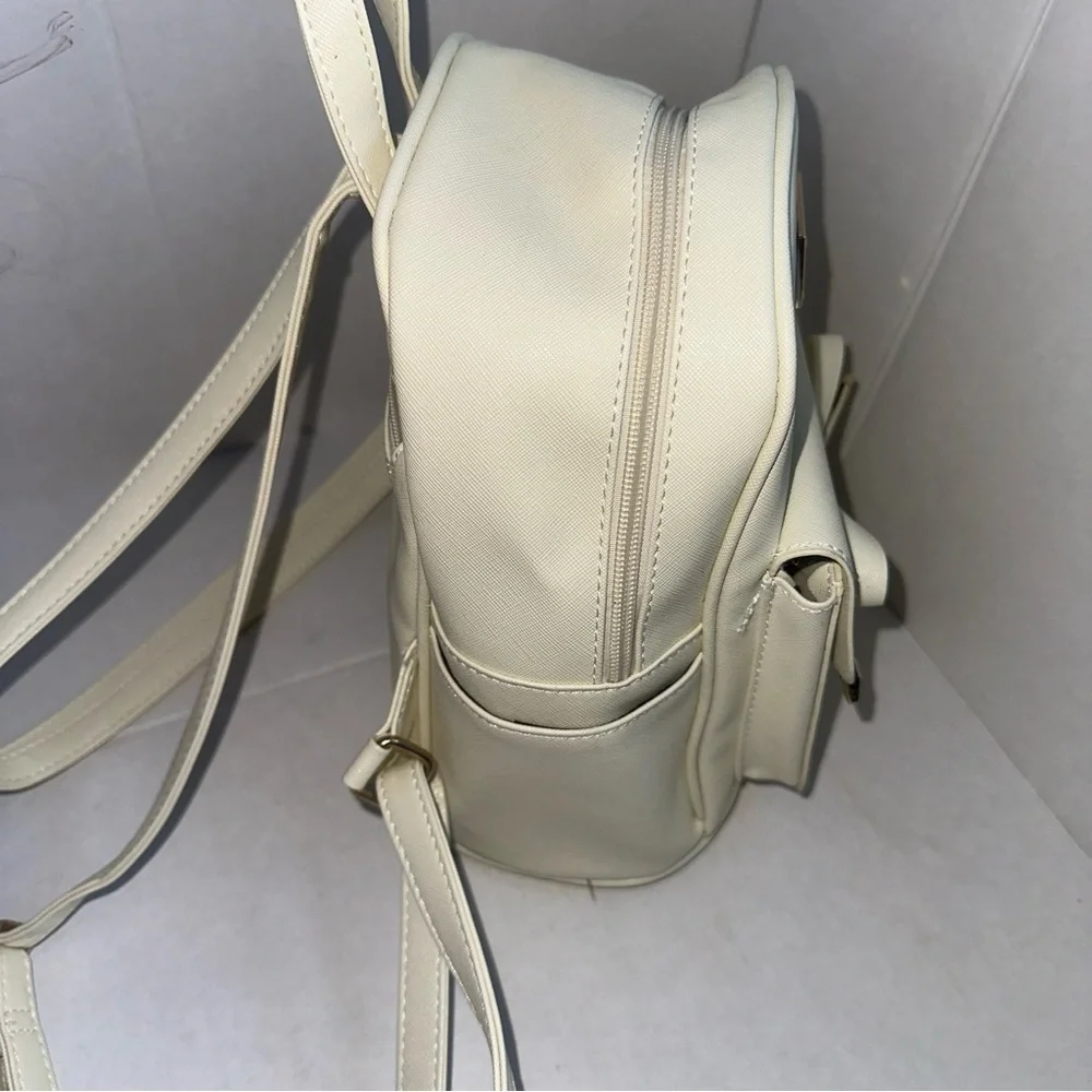 TIHAYNER - Cute leather backpack with bow for girls, mini backpack bag for women